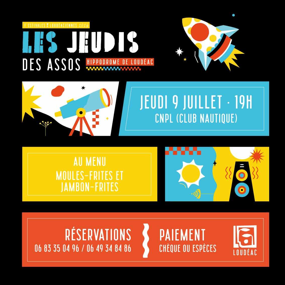 Repas moules / frites - Jeudis de l'hippodrome