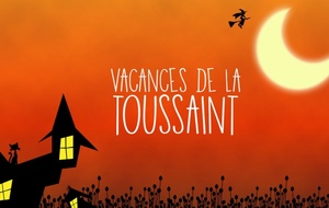 Horaires vacances Toussaint